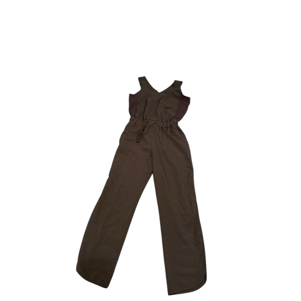 Peyton Jensen woman's deep army green jumpsuit - Picture 2 of 9